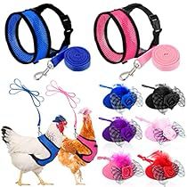 Chicken Leash, Chicken Harness, Chicken Clothes, Chicken Accessories, Chicken Dressing, Chicken Hats, Funny Chicken, Outdoor Training, Pink Camouflage