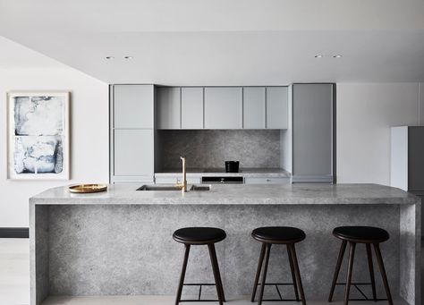 Studio Tate Designer Listing | Australian Designer | est living Clean Kitchen Design, Melbourne Apartment, Cottage Renovation, Epoxy Floor, Gorgeous Kitchens, Pull Handles, Kitchen Trends, Magnolia Homes, Australian Design