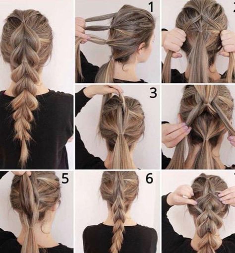 Simple Hair Styling, Braid Pony, Look Boho Chic, Ponytail Hairstyles Easy, Simple Ponytails, Swedish Meatballs, Hair Reduction, Iron Skillet, Formal Hairstyles