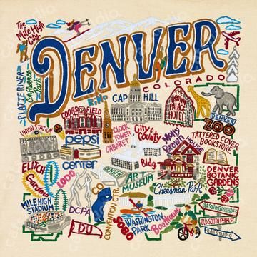 Cities Home Decor & Gifts Collection by catstudio – Tagged "art-print"– Page 2 – catstudio City Home Decor, Petaluma California, Embroidered Pillows, Denver Art Museum, Denver Art, Brown House, Tell Your Story, Spark Joy, Denver Colorado