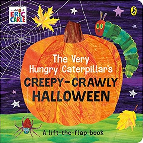 Book, The Very Hungry Caterpillar's Creepy-Crawly Halloween by Eric Carle (from Amazon) Special Halloween, Picture Books Illustration, The Very Hungry Caterpillar, Halloween Books, Eric Carle, Very Hungry Caterpillar, Very Hungry, Hungry Caterpillar, Children's Literature