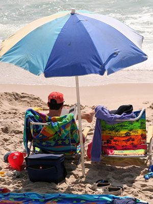 How to Properly Mount a Beach Umbrella Beach Umbrella Hack, Scorching Sun, How To Get Tan, Beach Hacks, Beach Umbrella, Hold Ups, Sun Rays, Patio Umbrella, This Weekend