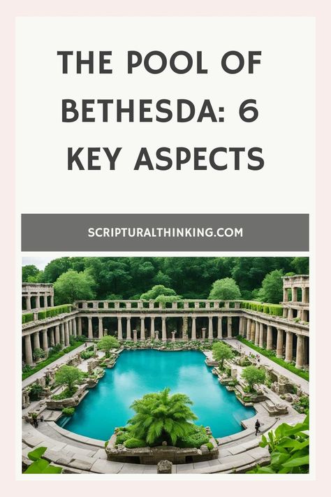 Explore the historic Pool of Bethesda’s healing legacy, biblical events, and archaeological intrigue in the heart of ancient Jerusalem. Pool Of Bethesda, Miracles In The Bible, Miraculous Healing, Sacred Water, Healing Waters, Inner Healing, Historical Events, Spiritual Healing, Historical Sites