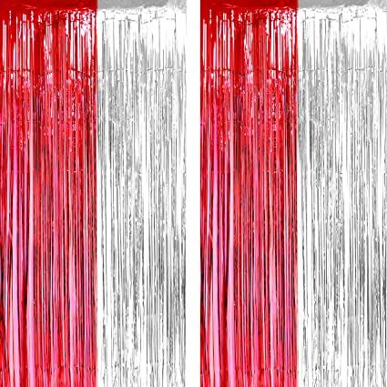 Party Tinsel, Carnival Party Decorations, Backdrops Wedding, Day Party Decor, Graduation Party Backdrops, Fringe Curtains, Halloween Circus, Halloween Photo Booth, Valentines Party Decor