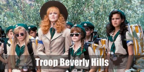 Dress Like Troop Beverly Hills Costume Troop Beverly Hills Movie, Troop Beverly Hills Costume, Beverly Hills Movie, 2024 Movies, Shelley Long, Troop Beverly Hills, Troop Leader, Scout Uniform, Mother Daughter Outfits