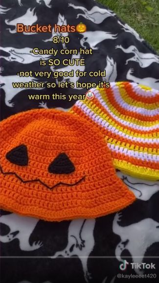 Crochet Halloween Bucket, Crochet Halloween Hat, Crochet Halloween Costume, Crochet Costumes, Crochet Halloween, Halloween Crochet Patterns, Crochet Business, Crochet Beanie Pattern, Crochet Hats Free Pattern