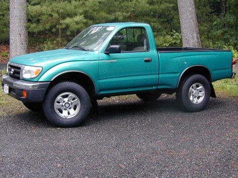 #teal #aqua #turquoise #cerulean #aquamarine #aquamarina #seafoam #cyan #tiffanyblue 1998 Toyota Tacoma, Toyota Trucks, Aqua Turquoise, Toyota Tacoma, Tiffany Blue, Car Ins, Aquamarine, Toyota, The Next