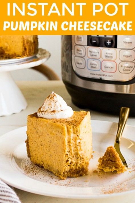 Dessert Recipes Cheesecake, Pumpkin Dessert Recipes, Instant Pot Pumpkin, Recipes Cheesecake, The Best Cheesecake, Pumpkin Spice Cheesecake, Pan Sin Gluten, Pumpkin Cheesecake Recipes, The Cheesecake Factory