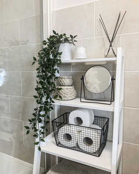 15 Bathroom Shelf Decor Ideas 14 15 Bathroom Shelf Decor Ideas Bathroom Counter Decor, Small Balcony Ideas Apartment, Bathroom Shelf Decor, Restroom Decor, Bathroom Decor Apartment, Balcony Ideas Apartment, Small Balcony Decor, Bathroom Design Decor, Small Balcony Ideas