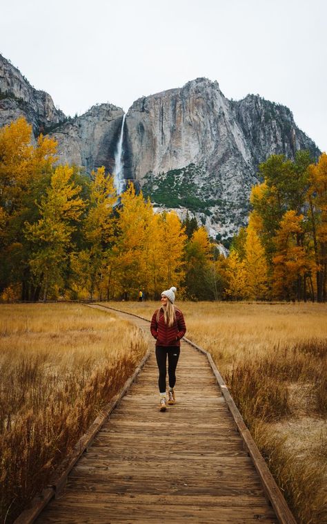 Yosemite In October Yosemite National Park Photography, California Hikes, National Parks Photography, Hiking Photography, Fall Camping, Yosemite Falls, Sequoia National Park, California National Parks, Fall Hiking