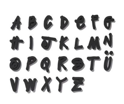 typeface designed by shawn stussy, a long time ago. no availble as fridge magnets on stussy.co.uk Stussy Font Style, Stussy Drawing, Stussy Lettering, Stussy Font, Stussy Graffiti, Stussy Design, Shawn Stussy, Stussy Shirt, Alphabet Magnets