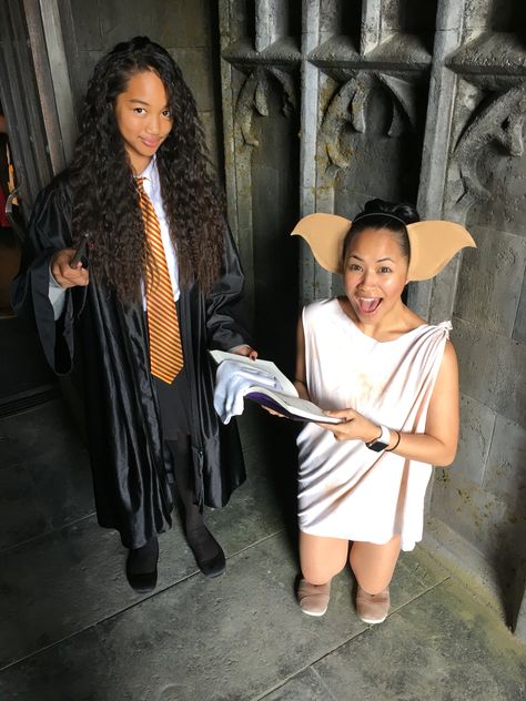 Hermione Granger Halloween Costume, Hermione Granger Halloween, Dobby Costume, Hermione Granger Costume, Harry Potter Kostüm, Minion Costumes, Yeah Yeah, Harry Potter World, Hermione Granger