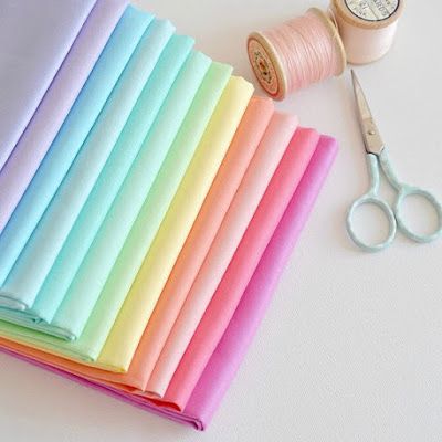 Pastel rainbow room