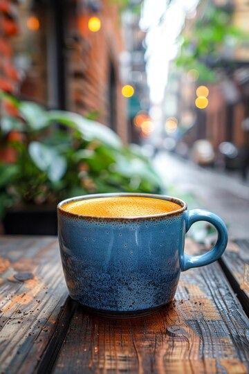 Premium Photo | Cup of Coffee on Wooden Table Generative AI Coffee Mug Photography, Photo Cup, Blue Cups, Good Excuses, Coffee Photos, Coffee Coffee, Wooden Table, Cafe Bar, Cup Of Coffee