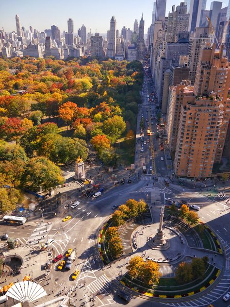 Nyc View, I Love New York, Voyage New York, Columbus Circle, York Aesthetic, Nyc Life, New York Life, New York City Travel, Visit New York