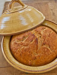 Cast Iron Bread Recipes, Bread Cloche, Homemade Baked Bread, Baking Bowl, Hashbrown Recipes, Knead Bread, Bread Baker, No Knead Bread, Bread Bowls