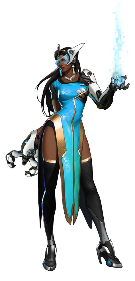 Arnold Tsang, Overwatch Symmetra, Bloc Party, Arte Dc Comics, Overwatch 2, Concept Art Character, Art Manga, Video Game Characters, Character Design References