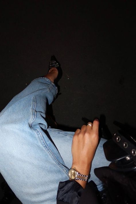 Denim Blue Aesthetic, Blue Aesthetic, Denim Blue, Pumps, Instagram Photos, Heels, Leather, Instagram