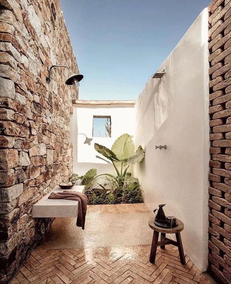 Best Hotels In Greece, Greece Hotels, The Rooster, Island Style, Stone Houses, Greek Island, Paros, Hotels Design, Outdoor Shower