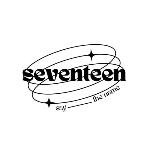 Seventeen Graphic Design Posters, Seventeen Poster Aesthetic, Seventeen Graphic Design, Seventeen Design, Seventeen Logo, App Widget, Desain Buklet, Seventeen Wallpapers, Kpop Posters