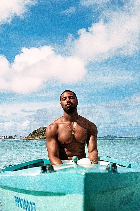 Michael B Jordan Photoshoot, Michael B Jordan Shirtless, Jordans Aesthetic, Michael Bakari Jordan, Michael B Jordan, Attractive Guys, Black Boys, Pretty Men