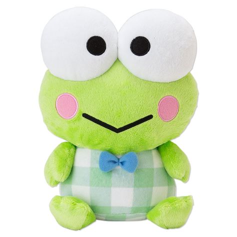 Keroppi Plush, Pastel Kidcore, Sanrio Keroppi, Second Account, V Cute, Crazy Outfits, Hello Kitty Items, Frog And Toad, Cute Stuffed Animals