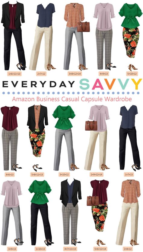 Business Professional Outfits Capsule Wardrobe, Dress For Success Women Casual, Capsule Wardrobe 2023 Business Casual, Business Casual Capsule 2023, Casual Outfit Capsule Wardrobe, Business Casual Wardrobe Essentials, Buisness Casual Women Outfits Teacher, Fashion Business Casual Women, Fall Looks For Work Business Casual