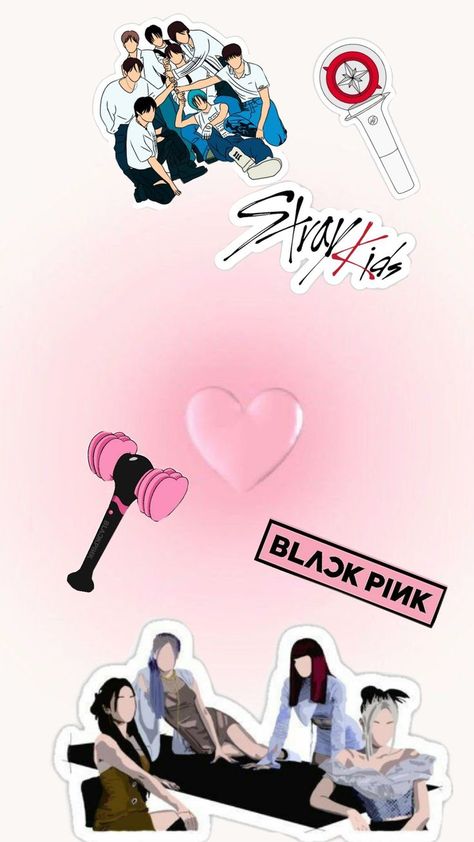 ❤️ Stray Kids And Blackpink, Cool Kpop Wallpapers, Blackpink Wallpaper, Kids Wallpaper, Kpop Wallpaper, Stray Kids, Kdrama, Black Pink, Pink