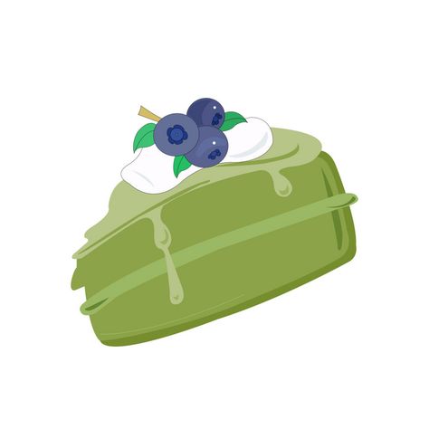 Matcha Cartoon, Cake Png, Matcha Cake, Png Images Free, Cute Cakes, Graphic Design Templates, Free Graphic Design, Design Templates, Image Design