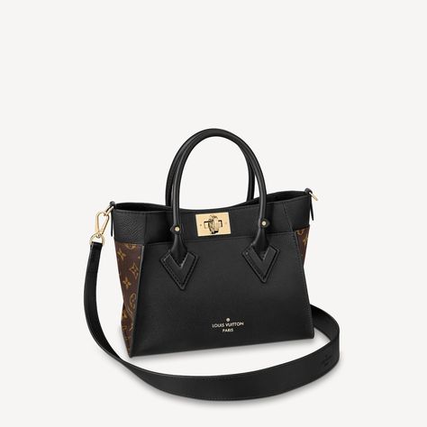 On My Side PM Autres High End - Handbags | LOUIS VUITTON Louis Vuitton On My Side, Classic Monogram, Compact Bag, Luxury Designer Handbags, Louis Vuitton Official, My Side, Everyday Bag, Small Leather Goods, Black Handbags