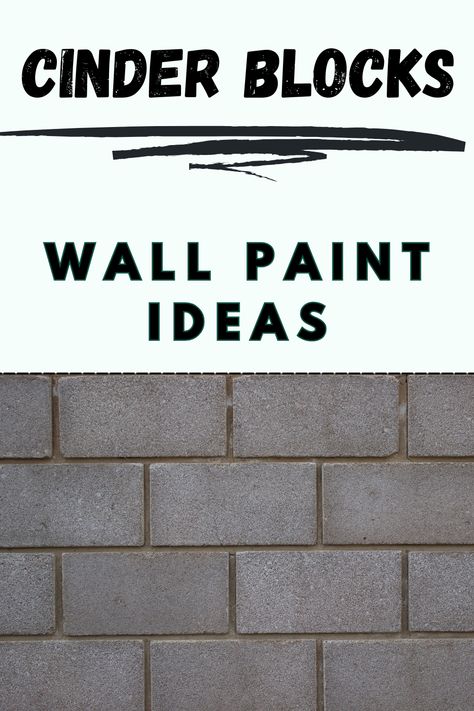 Discover inspiring ways to add color and personality to your outdoor or indoor space using paint. From bold geometric patterns to subtle ombre effects, explore techniques for turning plain cinder blocks into stylish statement walls. Elevate your home decor and showcase your creativity with these innovative paint ideas. Concrete Block Home Exterior Makeover, Retaining Wall With Cinder Blocks, Painted Breeze Block Wall Interior, Paint On Brick Wall, Block Walls Ideas Outdoor Concrete, Garden Brick Wall Ideas Paint, Brick And Cinder Block House, Arizona Block Wall Ideas, Concrete Wall Exterior Backyard