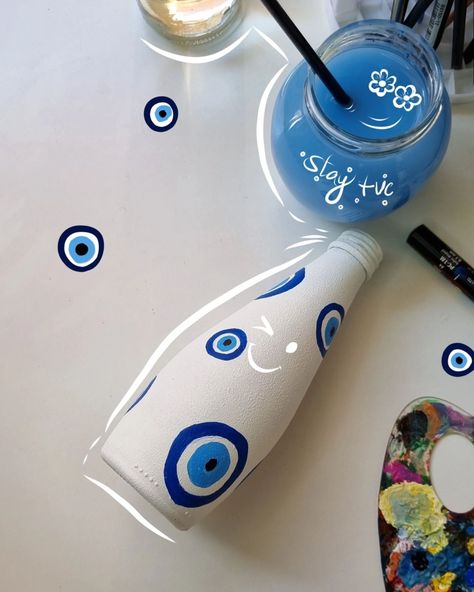 No Bad Vibes🧿 . . . . [Bottle art, Evil Eye, Cute, Art] #painting #artist #artaccount #homedecoration #starrynight #vangogh #reels #explore #doodle #doodleart #drawing #cute #random #pinterest #simple #bottleartwork #bottledevileye #bottleart #aesthetic #pinterestinspired #pinterestaesthetics #aestheticedits #doodling #explorepage #fyppage #doodleart #ａｅｓｔｈｅｔｉｃ#aestheticart #sereinstrokes Explore Doodle, Starrynight Vangogh, No Bad Vibes, Devil Eye, Bad Vibes, Painting Artist, Bottle Art, Doodle Art, Van Gogh