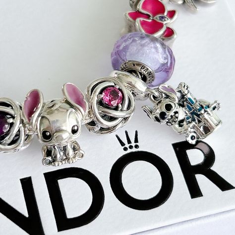 Happy Stitch Day! 🌺💜 #pandora #disneyxpandora #disney #stitch #pandoracharms #pandorajewelry #pandorabracelet #theofficialpandora Happy Stitch, Pandora Collection, Pandora Disney, Disney Stitch, Pandora Bracelet, Pandora Jewelry, Pandora Charms, Disney