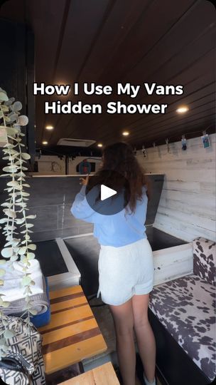 Converted Vans With Bathroom, Hidden Shower, Converted Vans, Instant Water Heater, Just Go For It, Conversion Van, Dream Cabin, Van Ideas, Van Build