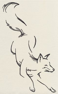 zorro Fox Patronus Tattoo, Pagan Tattoo Designs, Fox Tail Tattoo, Fox Sketch Simple, Fox Tail Drawing, Fox Drawing Simple, Simple Fox Tattoo, Fox Art Drawing, Fox Tatoos