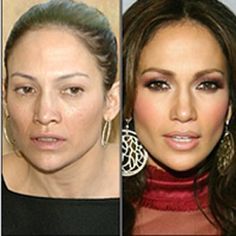 Famosas sin maquillaje: ¿las reconocerías? | Belleza Jennifer Lopez Without Makeup, Celebs Without Makeup, Makeup Before And After, Sufjan Stevens, Celebrity Plastic Surgery, Celebrities Before And After, Power Of Makeup, Star Makeup, Beauty Make-up