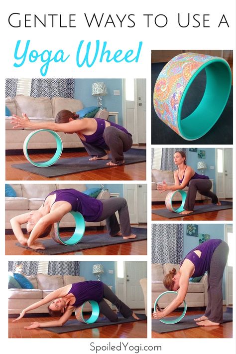 Yoga Wheel Exercises, Yoga Positionen, Yoga Girls, Ashtanga Vinyasa Yoga, Yoga Wheel, Yoga Beginners, Dharma Wheel, Yoga Props, Yoga Positions