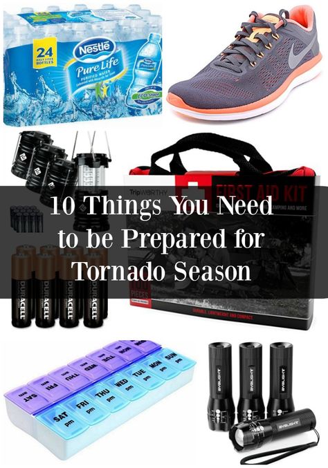 Tornado Emergency Kit, Tornado Bag, Tornado Prep, Tornado Preparedness, Storm Preparedness, Emergency Go Bag, Tornado Season, Tornado Shelter, Survival Items