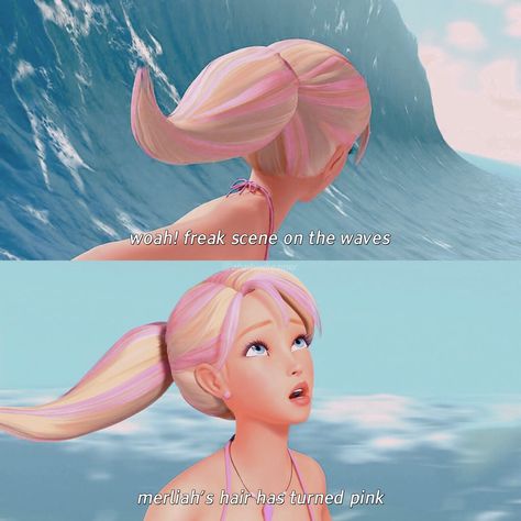 Merliah Summers Hair, Merliah Summers, Barbie In A Mermaid Tale, Princess Charm School, Barbie Core, Mermaid Tale, Fairy Friends, Im A Barbie Girl, Charm School