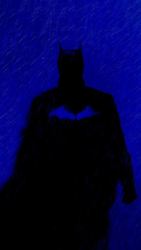 Batman Pattinson, Blue Batman, Batman Aesthetic, Blue Superhero, Batman Painting, Printmaking Ideas, Batman 2022, Wallpaper Vibes, Black Batman