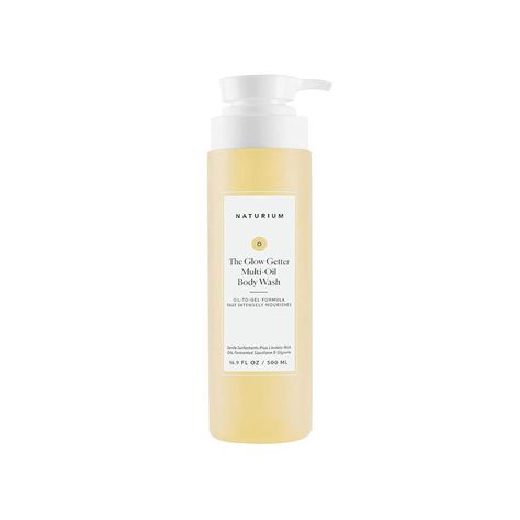 Experience the ultimate in skin hydration and radiance with Naturium The Glow Getter Multi-Oil Hydrating Body Wash. This gentle cleanser, presented in a generous 16.9 oz bottle. Ideal for all skin types, this body wash leaves your skin feeling soft, smooth, and glowing with a healthy, radiant shine. Elevate your daily cleansing ritual with this best-in-class body cleanser for a refreshing and revitalizing experience. Glow Getter, Oil Body Wash, Skin Care Cleanser, Affordable Skin Care, Body Cleanser, Gentle Cleanser, Cleanser And Toner, The Glow, Skin Care Essentials