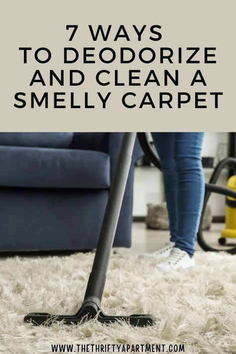 Say goodbye to unpleasant odors with these simple methods. Keep your carpet fresh and clean with these effective tips. #CarpetCleaning #Deodorize #HomeCleaning #FreshHome #CleaningTips Carpet Deodorizer Diy Baking Soda, How To Remove Smell From Carpet, How To Deodorize Carpet, Odor Eliminator Diy, Smelly Carpet, Deep Clean Carpet, Carpet Odor Remover, Homemade Carpet Cleaning Solution, Cleaning With Peroxide