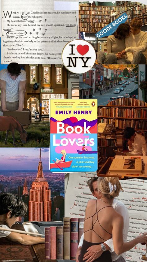 Created by Amy_Mif on Shuffles Book Lovers Emily Henry, Book Lovers By Emily Henry, Romance Series Books, Emily Henry, Collage Book, Recommended Books To Read, Romance Series, Sit Up, His Hands