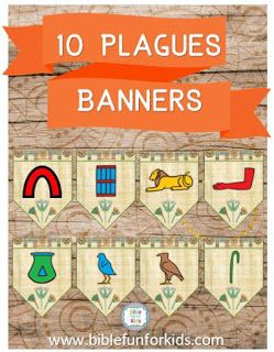 VBS: 3. Moses Moses And The 10 Plagues, Posters To Print, Egypt Vbs, 10 Plagues, Vbs 2023, Vbs 2024, Bags Game, Wall Banner, Spanish Moss