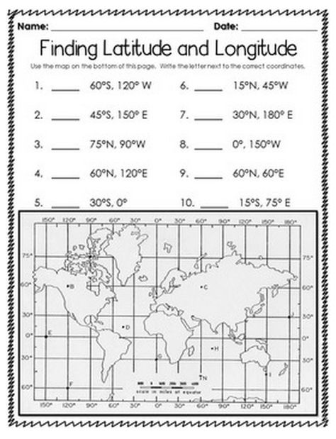 Printables Longitude And Latitude Practice Worksheets 3rd Grade Milestones, Teaching Map Skills Middle School, Geography For 3rd Grade, 3rd Grade Map Skills, Geography 3rd Grade, Map Skills 3rd Grade, Latitude And Longitude Worksheets, 3rd Grade Geography Worksheets, Social Studies For 3rd Grade