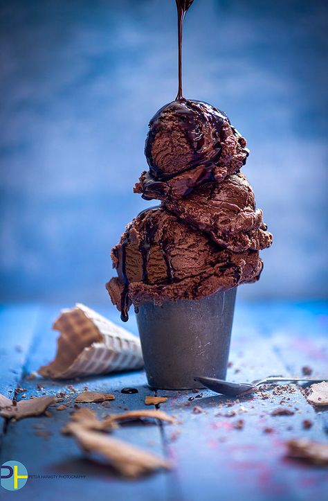 ice cream by Peter Harasty / 500px Chocolate Ice Cream Photography, Ice Cream Food Photography, Brownies Ice Cream, Cream Photography, Ice Cream Photography, Photography Food Styling, Ice Cream Poster, Styling Photography, Love Ice Cream