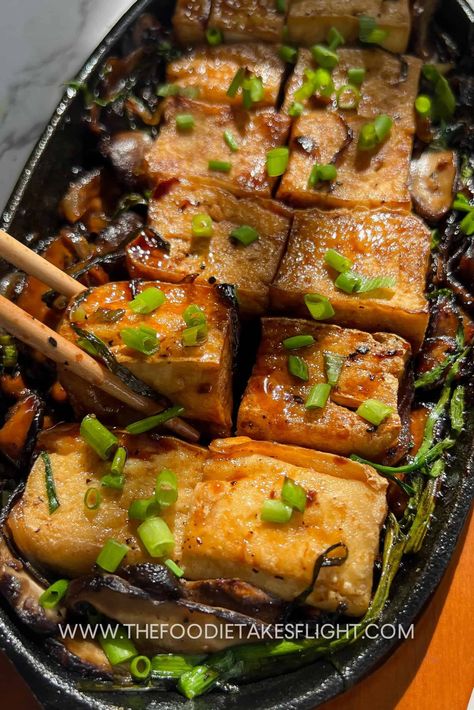 Japanese Tofu, Japenese Food, Tofu Steak, Vegan Japanese, Vegetarian Oyster Sauce, Tofu Dishes, Vegan Sushi, Vegan Asian, Japanese Recipes