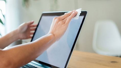 How to clean a computer screen | CNN Liquid Crystal Display, Heat Pump System, Shop Vacuum, Hvac Unit, Disinfecting Wipes, Air Conditioning Unit, Laptop Screen, Wet Dry Vacuum, Cleaning Spray