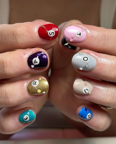 Friendship Bracelet Nails, Simple Taylor Swift Nails, Taylor Swift Nail Ideas, Eras Nails, Swift Nails, Nail Art Beads, Taylor Swift Nails, Concert Nails, Creative Nail Art