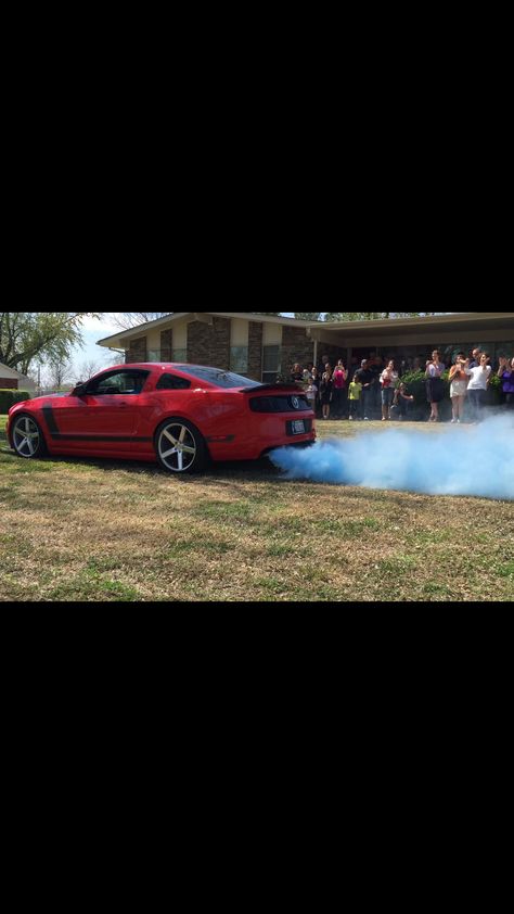 Gender Reveal Mustang, blue smoke, boy, cars Mustang Gender Reveal, Mustang Blue, Gender Reveal Party Food, Baby Name Ideas, Boy Baby Shower Centerpieces, Gender Reveal Announcement, Cute Pregnancy Pictures, Baby Niece, Baby Boy Announcement